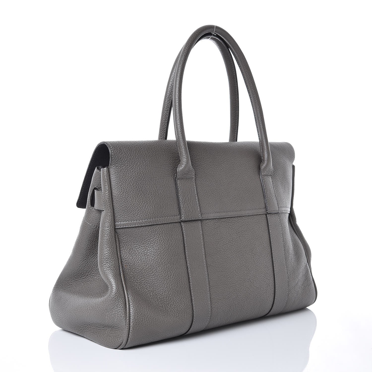 Mulberry Classic Grain Calfskin Bayswater Mole Grey 3 of 7
