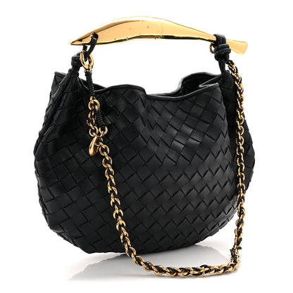 Bottega Veneta Nappa Intrecciato Sardine With Chain Bag Space 3 of 10