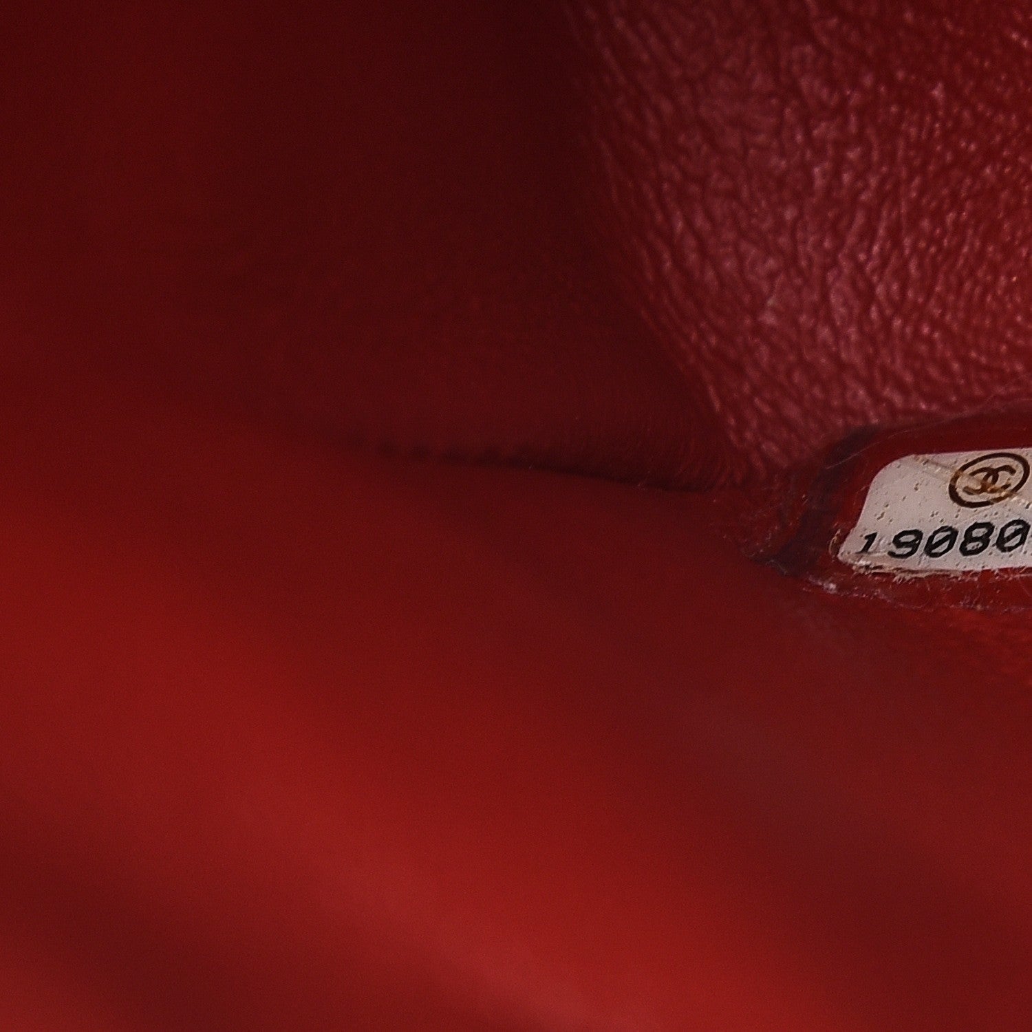 Chanel Caviar Quilted Jumbo Double Flap Red 7 of 12