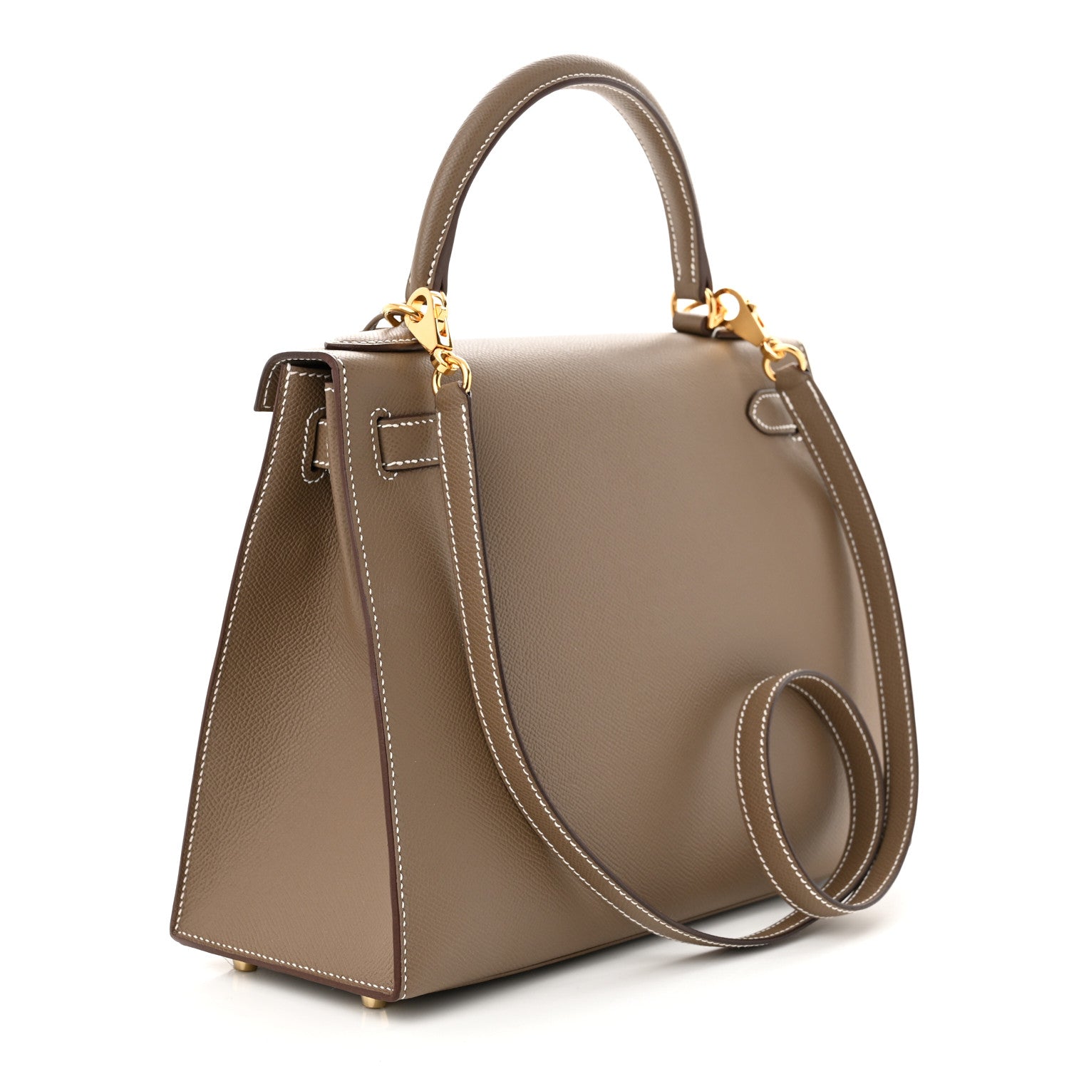 Hermes Epsom Kelly Sellier 28 Etoupe 3 of 11