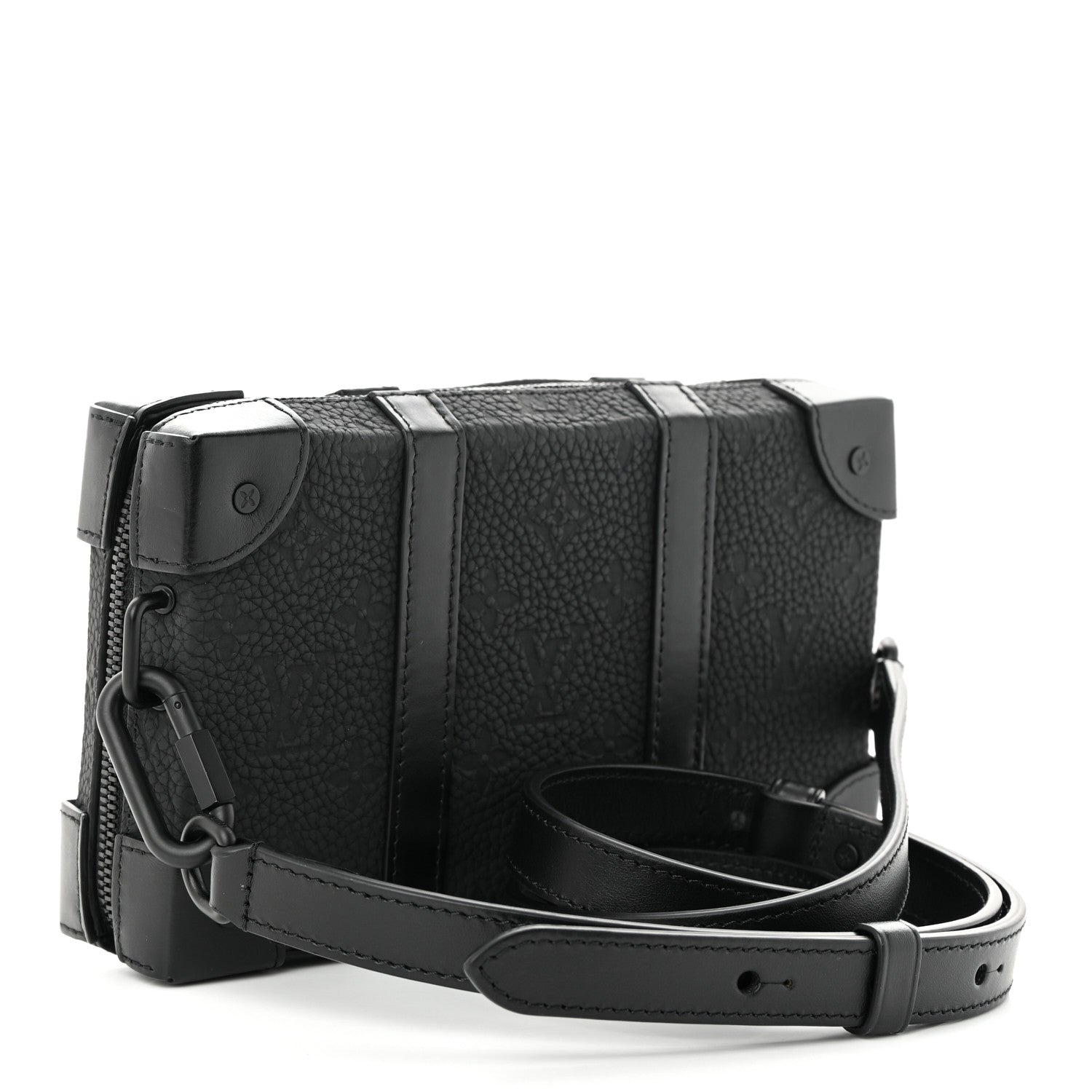 Louis Vuitton Taurillon Monogram Soft Trunk Wallet Black 4 of 12