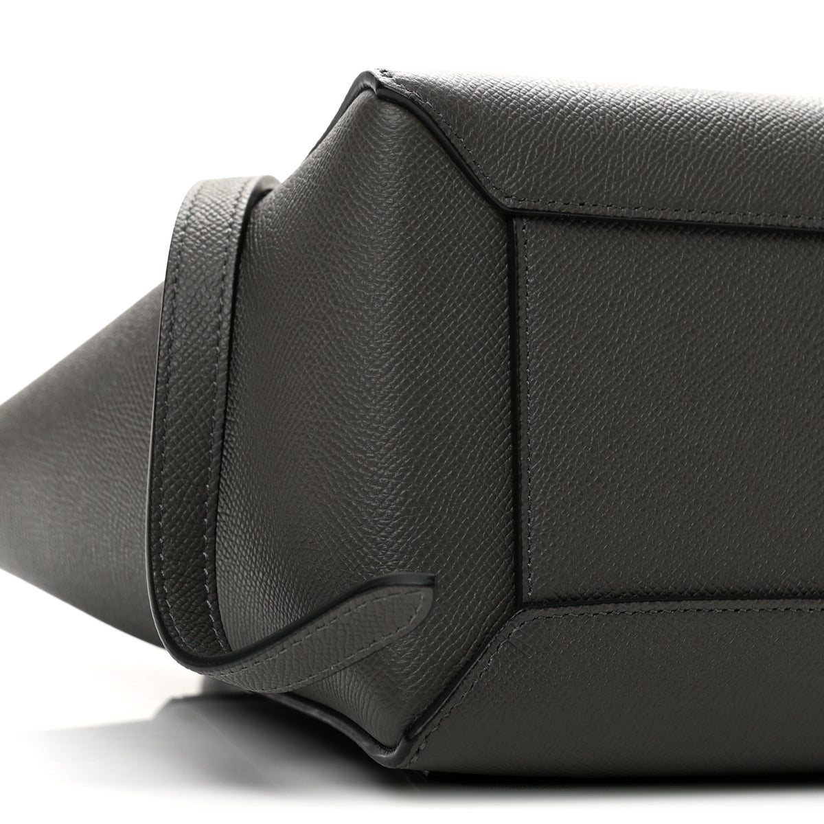 Celine Grained Calfskin Micro Belt Bag Grey 10 of 11
