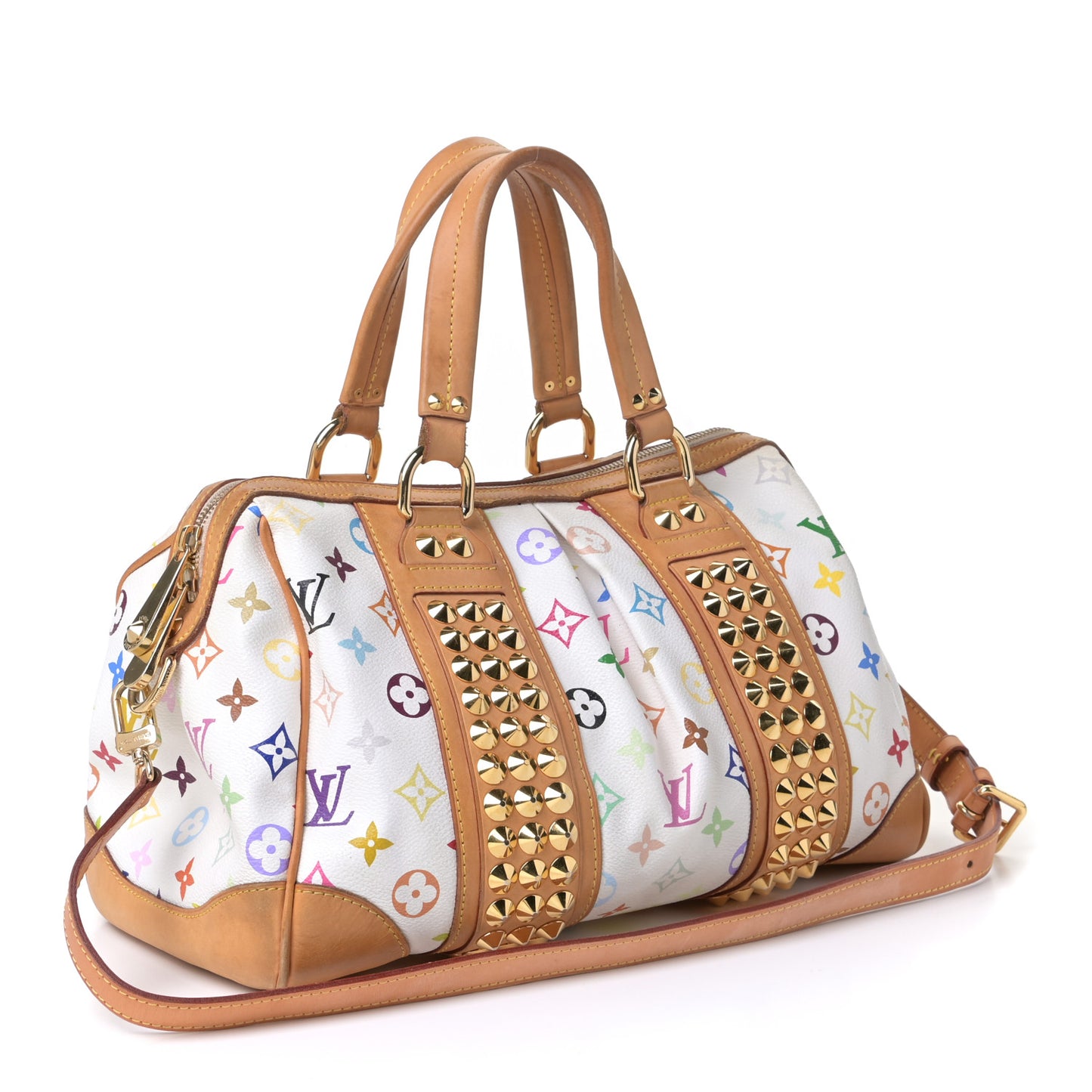 Monogram Multicolor Courtney GM White