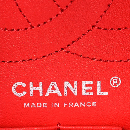 Chanel Aged Glazed Calfskin Quilted 2.55 Reissue 226 Flap Red 6 of 10