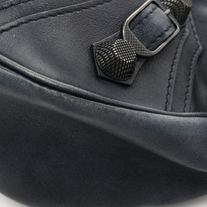 Balenciaga Used Calfskin Small Le Cagole Shoulder Bag Navy 12 of 14