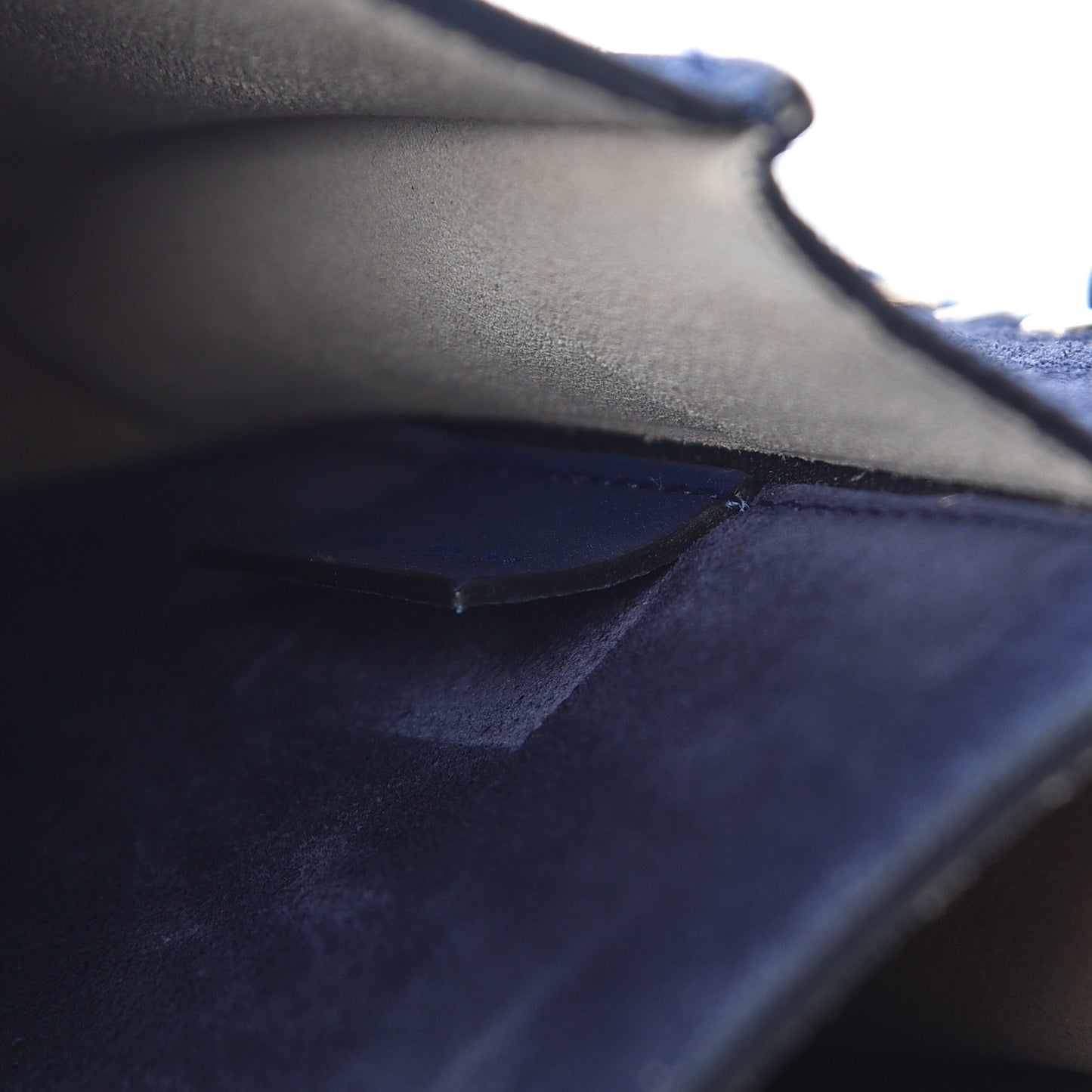 Suede Calfskin Braided Small Hudson Shoulder Bag Full Blue