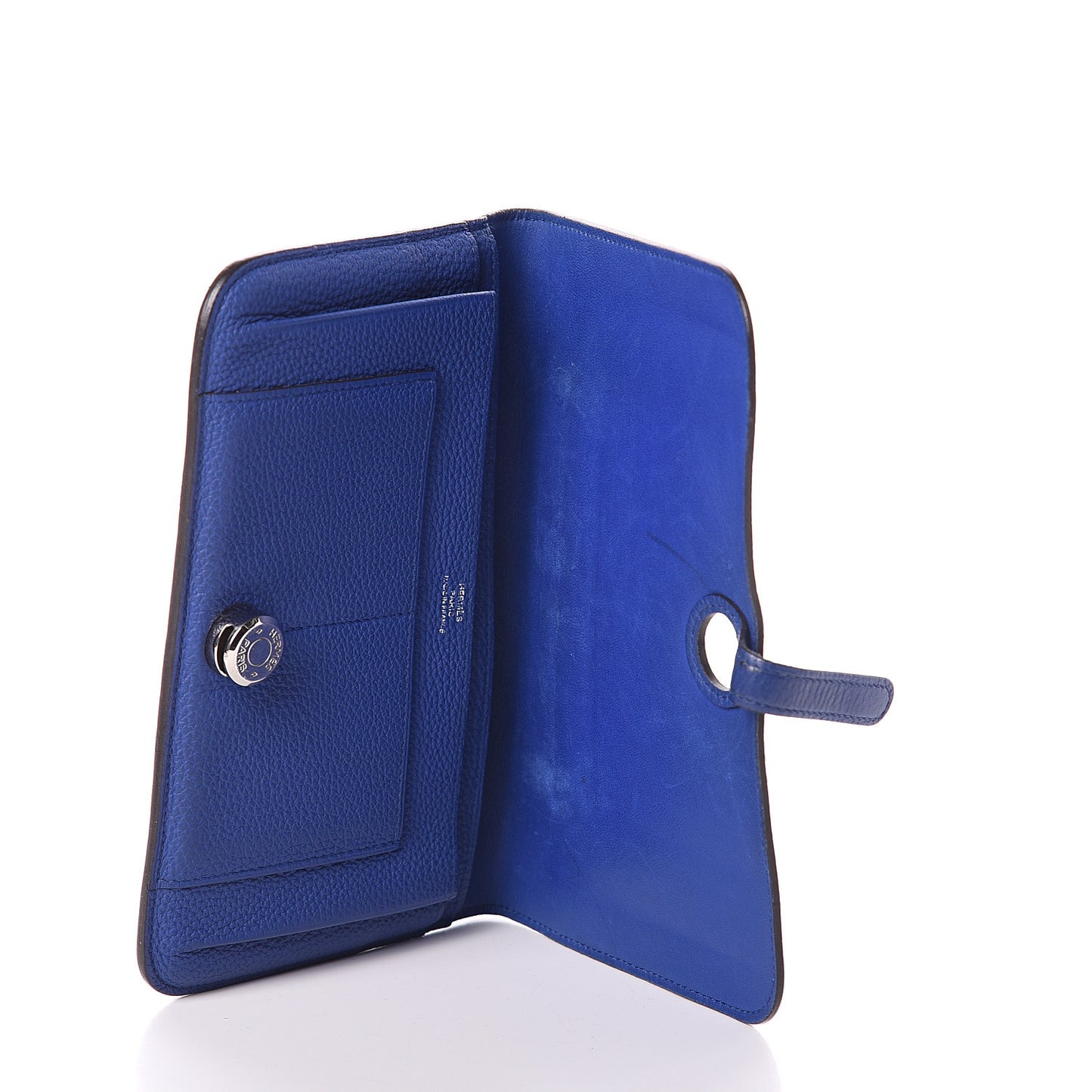 Togo Dogon Duo Wallet Bleu Electrique