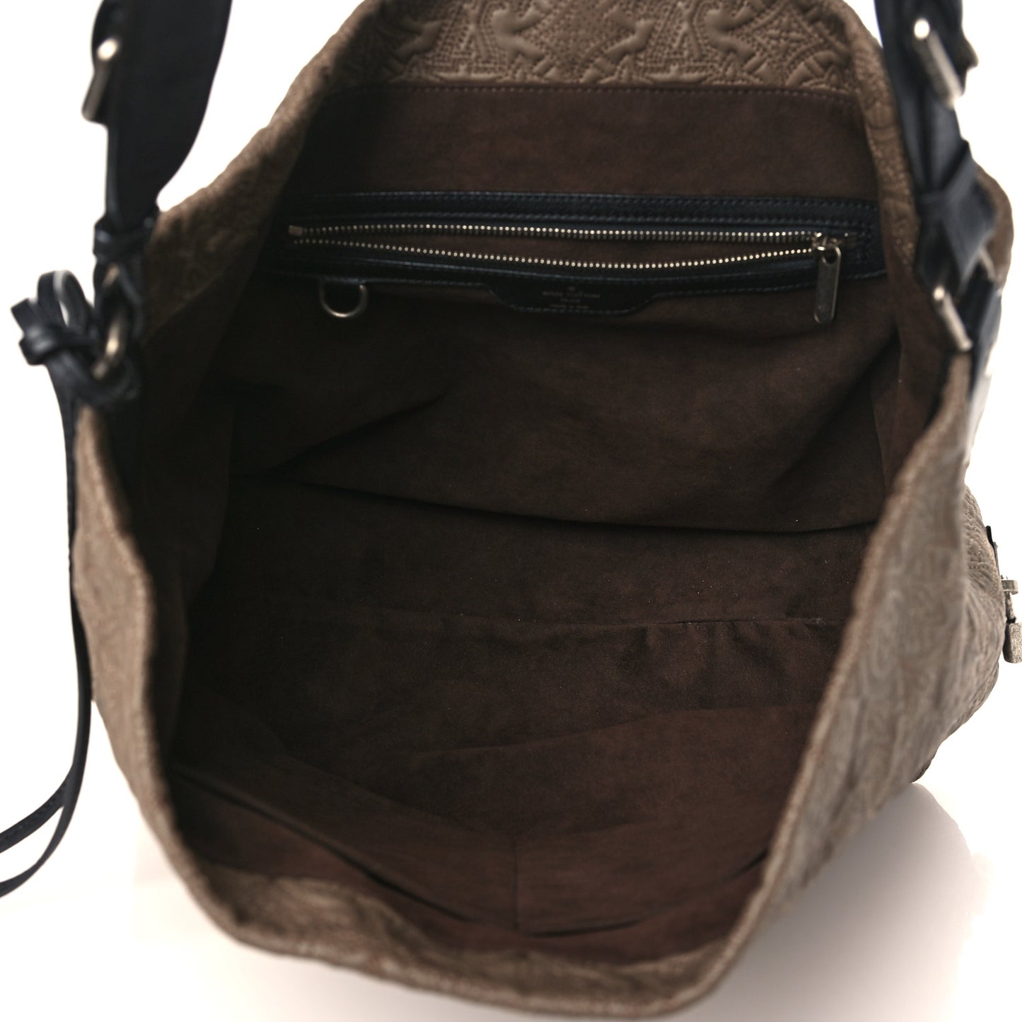 Monogram Lambskin Antheia Hobo PM Olive