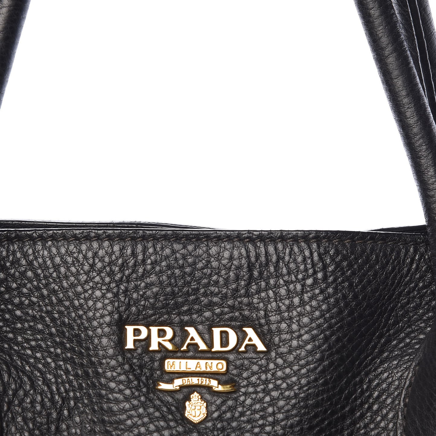 Vitello Daino Tote Black