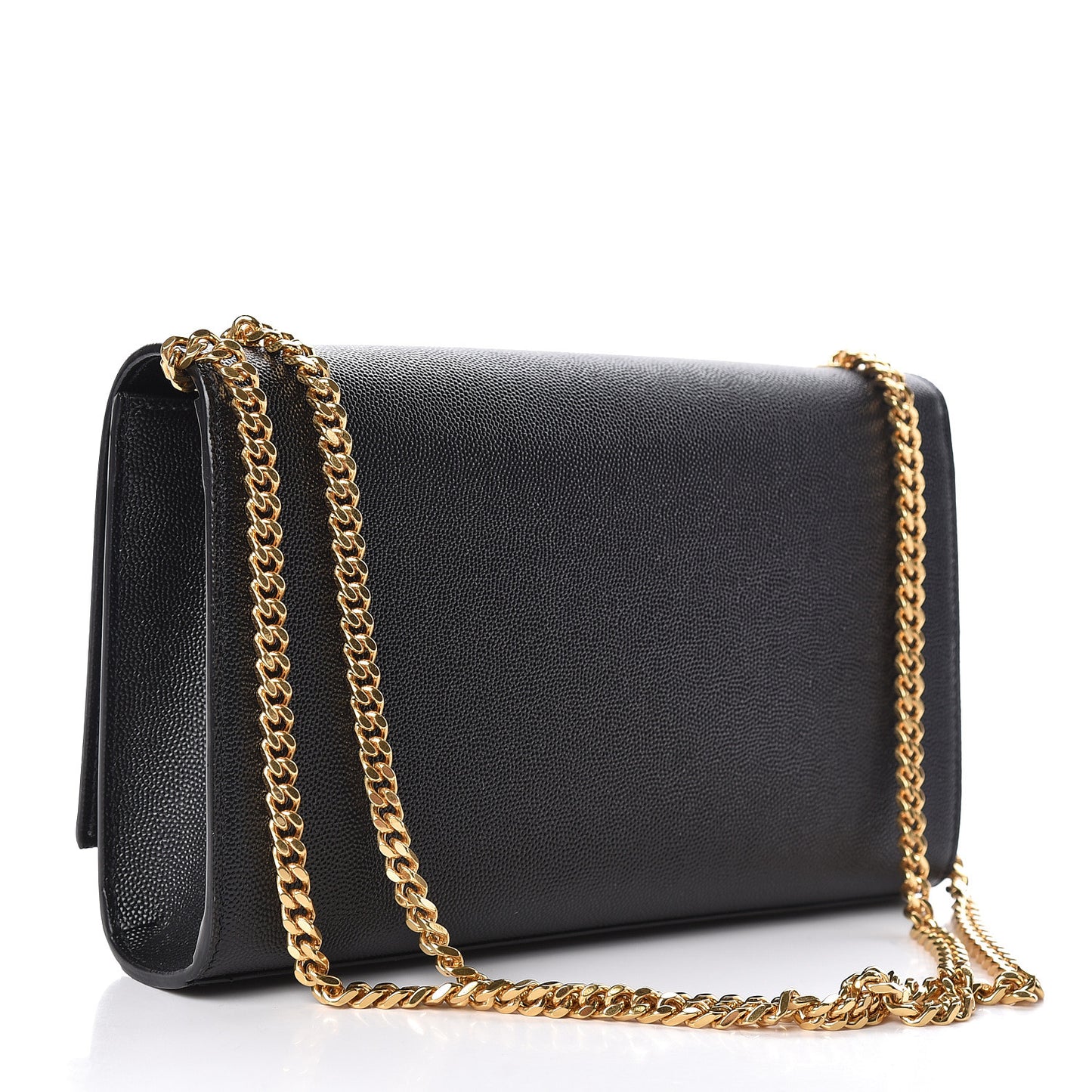 Grain De Poudre Medium Classic Monogram Kate Tassel Satchel Black