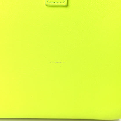 Saint Laurent Calfskin Nano Sac De Jour Neon Yellow 17 of 27