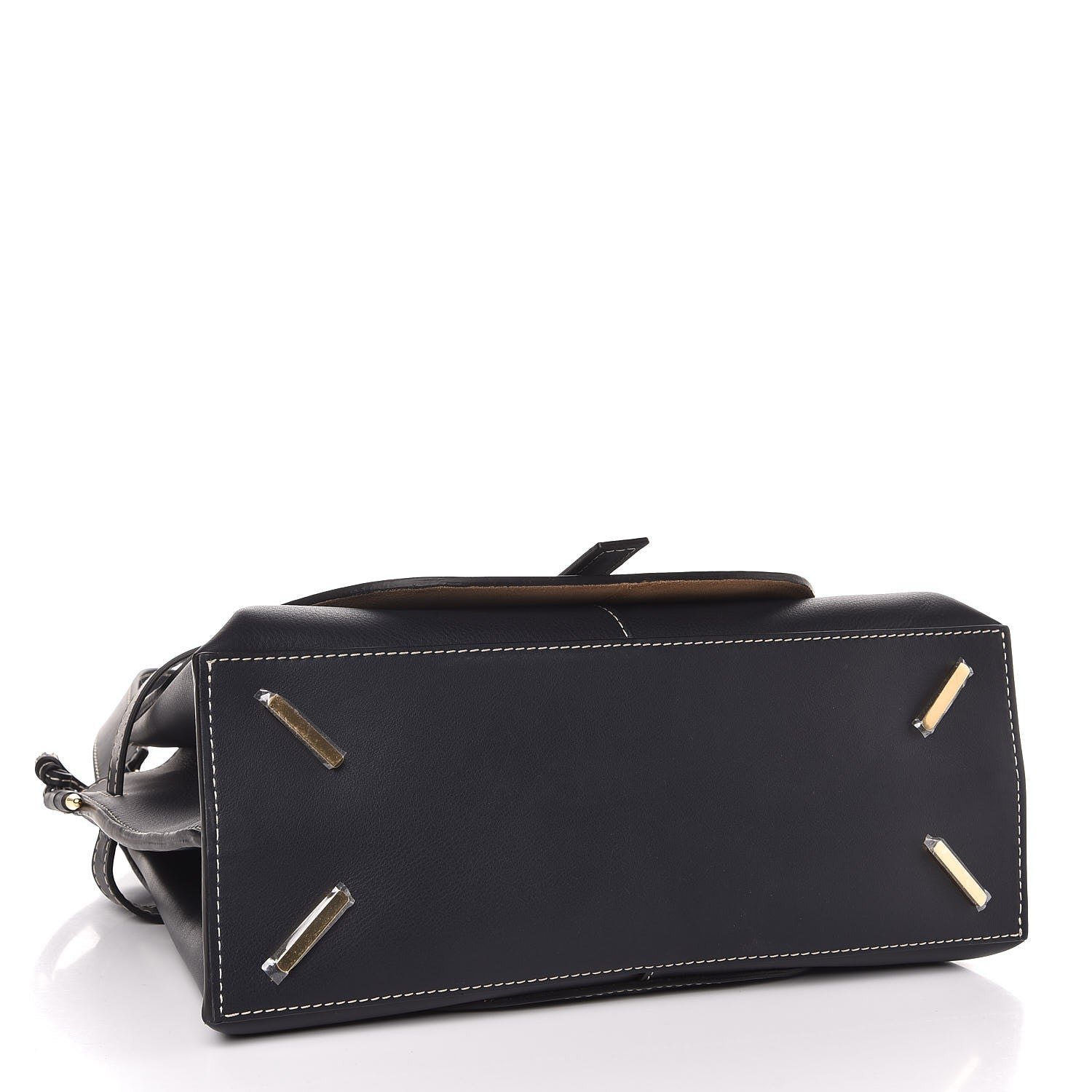 Loewe Calfskin Small Gate Tote Midnight Blue 4 of 6