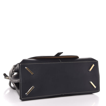 Loewe Calfskin Small Gate Tote Midnight Blue 4 of 6