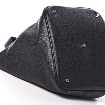 Hermes Taurillon Clemence Picotin Lock 26 GM Indigo 8 of 13