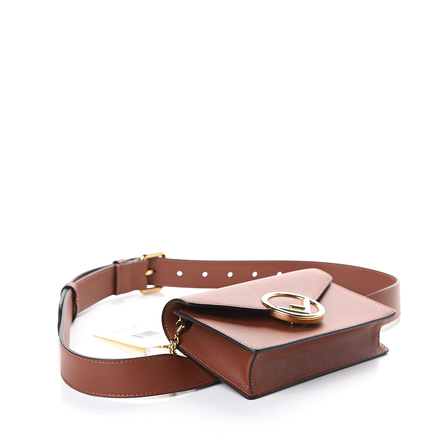 Fendi Vitello Cruise F is Fendi Envelope Belt Bag Rust 3 of 7