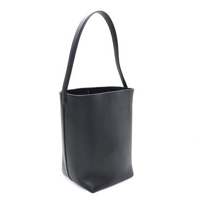 The Row Grained Calfskin Medium N/S Park Tote Black 3 of 9