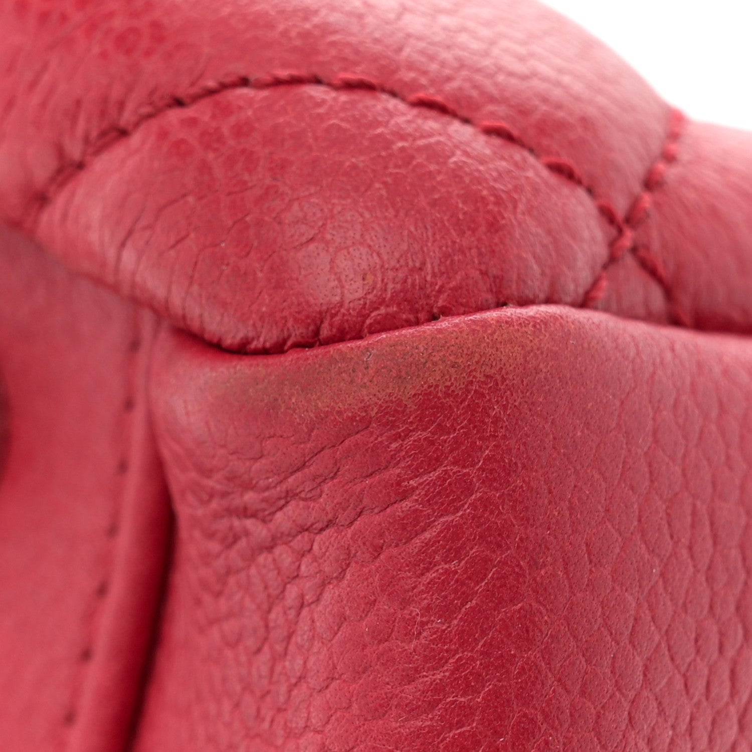 Chanel Soft Caviar Quilted CC Timeless Tote Fuchsia 13 of 14