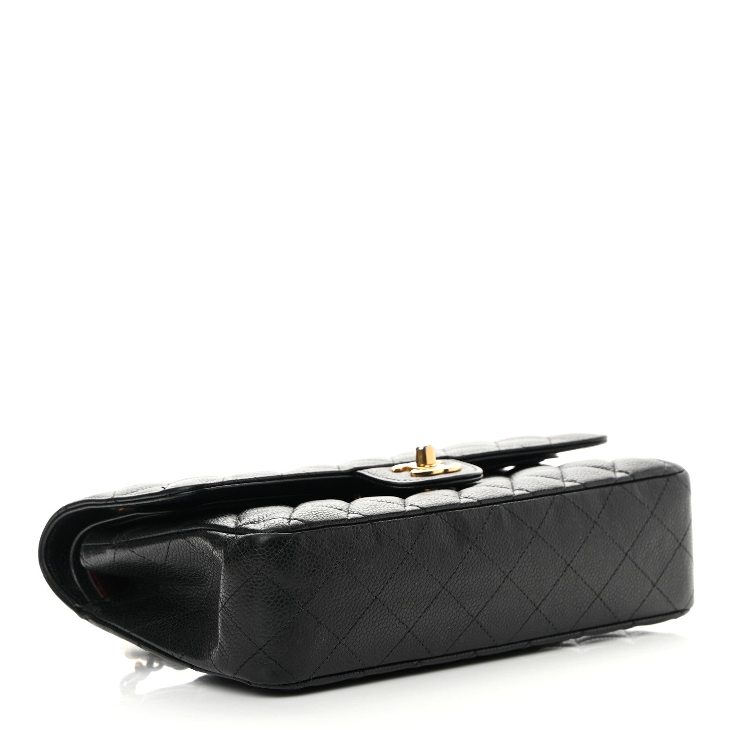 Chanel Caviar Quilted Medium Double Flap Black 4 of 16