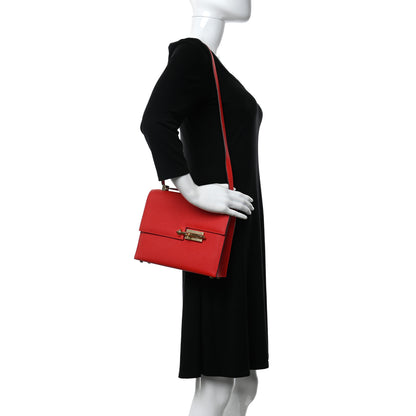 Hermes Epsom Verrou 21 Rouge De Coeur 2 of 10