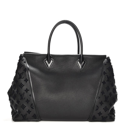 Louis Vuitton Cuir Orfevre Veau Cachemire Tote W GM Black 1 of 7