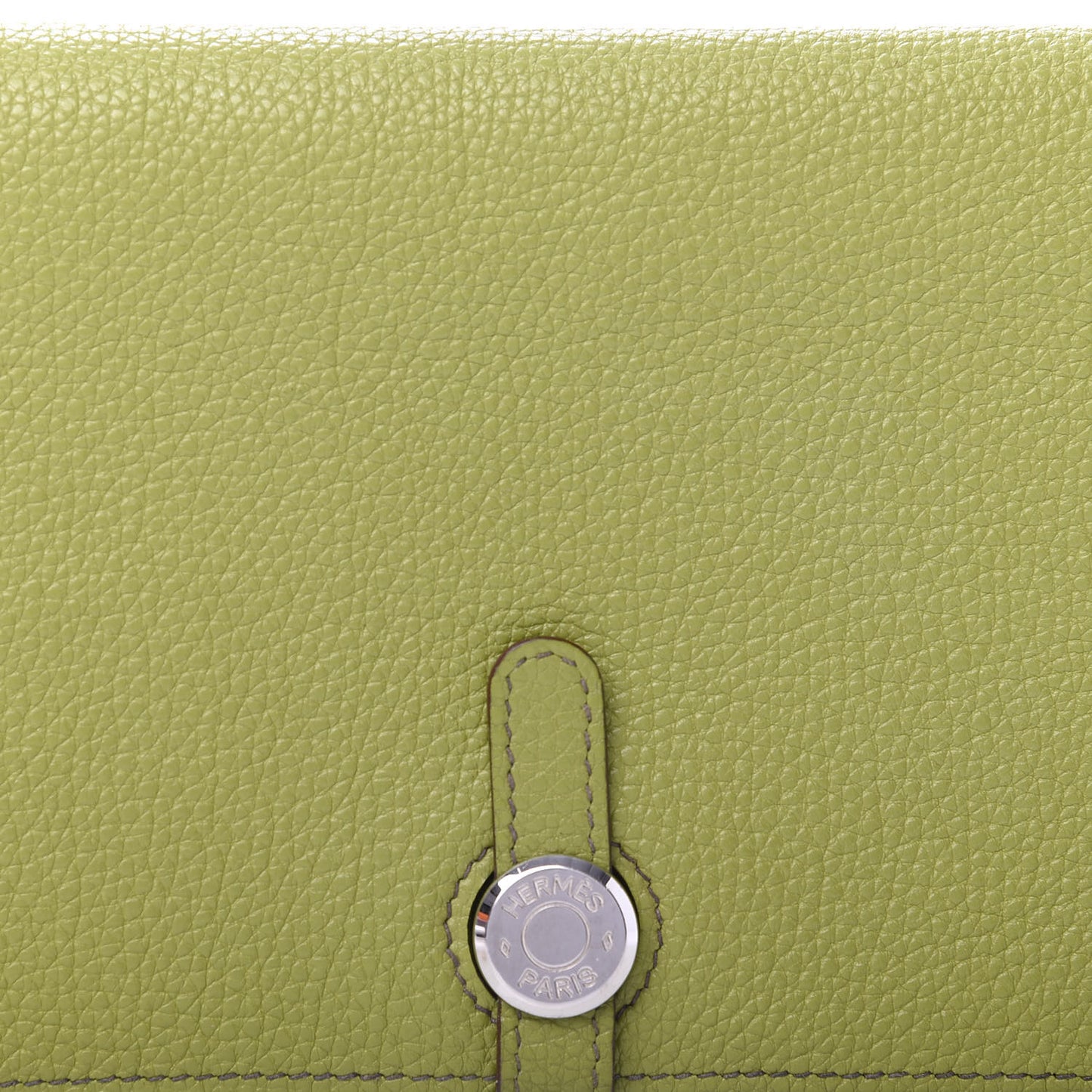 Togo Dogon Duo Wallet Vert Anis