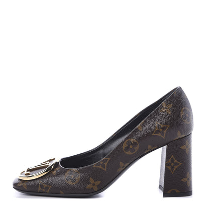 Louis Vuitton Monogram Madeleine Pumps 37 1 of 9