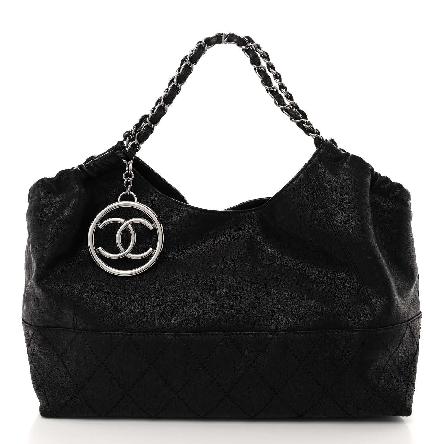 Chanel Calfskin Baby Coco Cabas Black 3 of 11