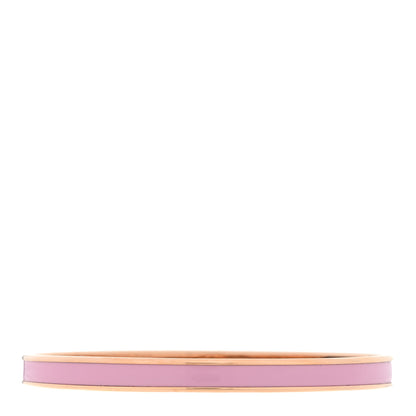Hermes Enamel Uni Bangle 65 Rose Dragee 2 of 3