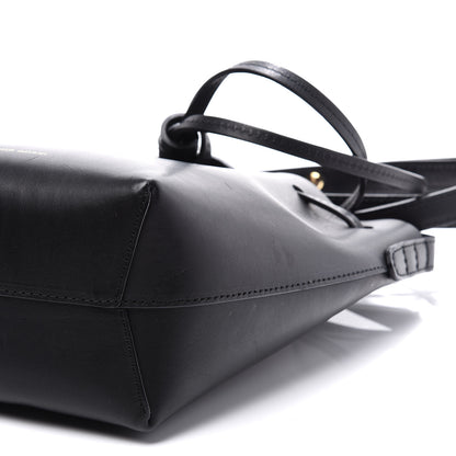 Mansur Gavriel Calfskin Mini Bucket Bag Black Flamma 7 of 9