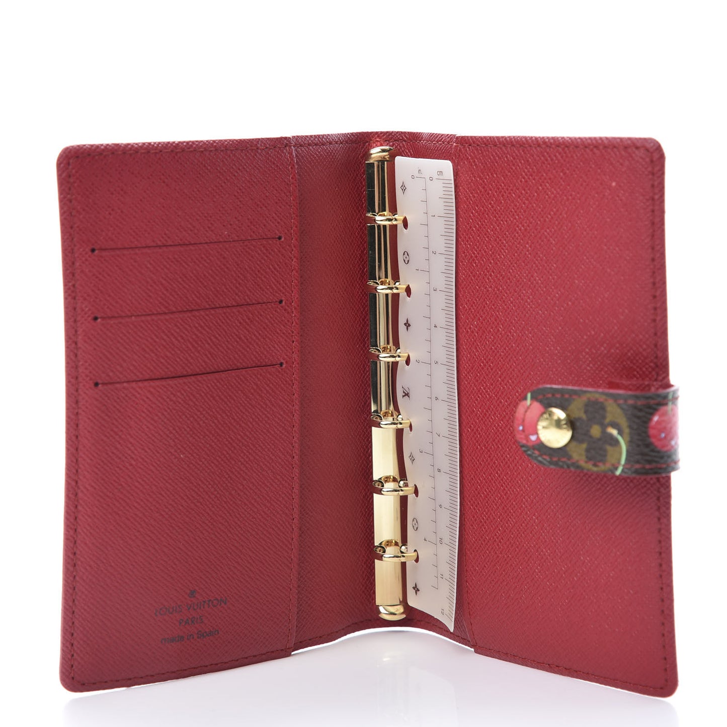 Monogram Cerises Small Ring Agenda Cover