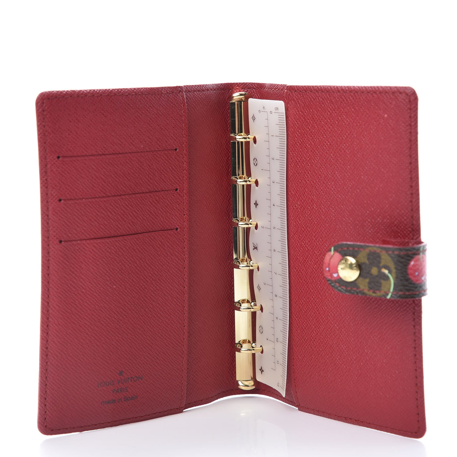 Louis Vuitton Monogram Cerises Small Ring Agenda Cover 5 of 8