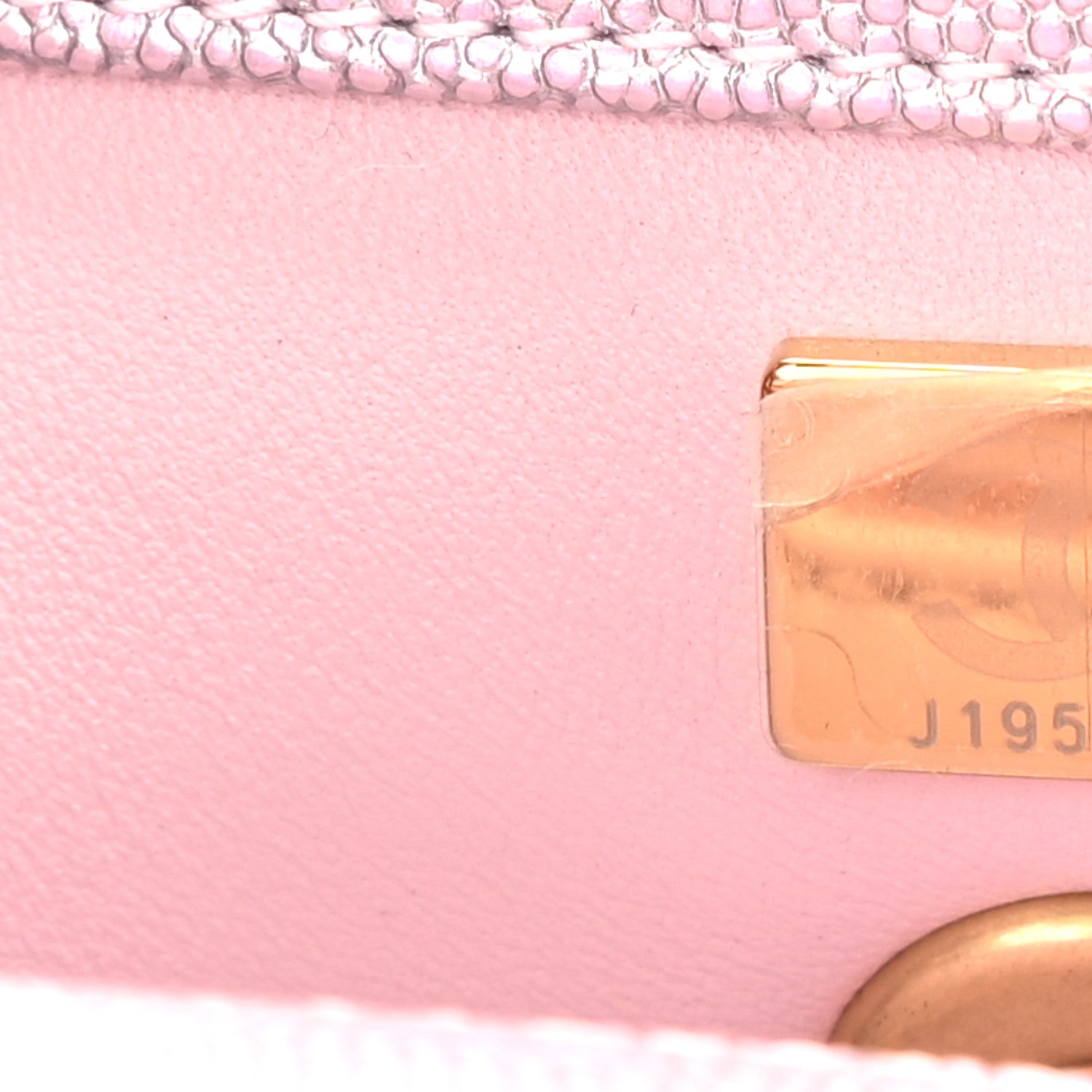 Chanel Iridescent Caviar Quilted Mini Coco Handle Flap Light Pink 7 of 11