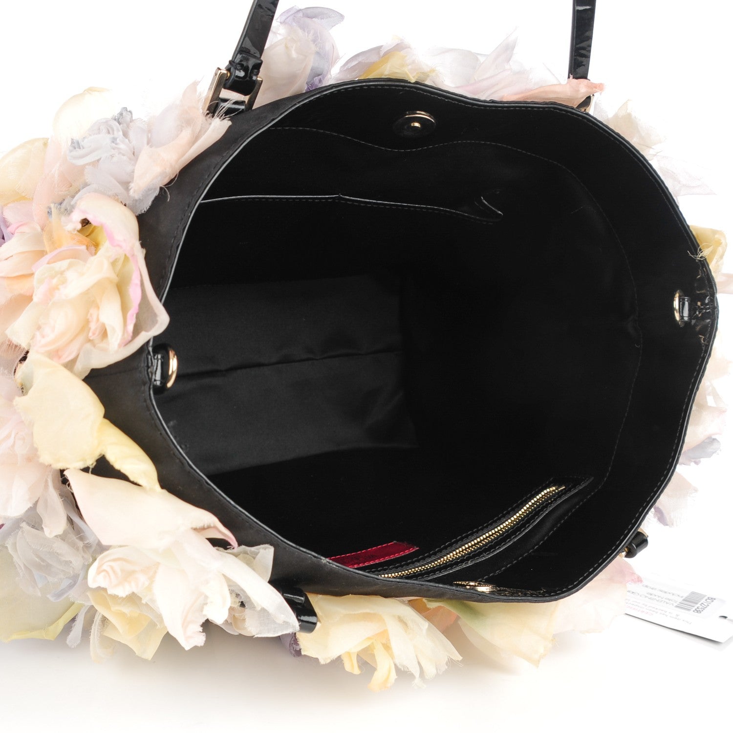 Valentino Garavani Nymph Garden Tote Black 5 of 7