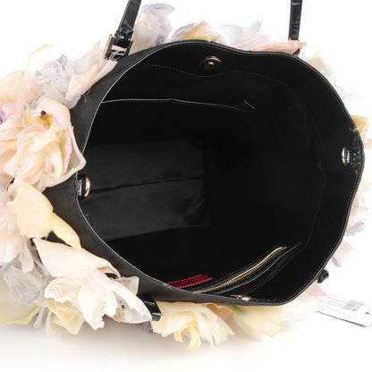 Valentino Garavani Nymph Garden Tote Black 5 of 7