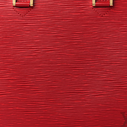 Louis Vuitton Epi Pont-Neuf Castillan Red 6 of 8