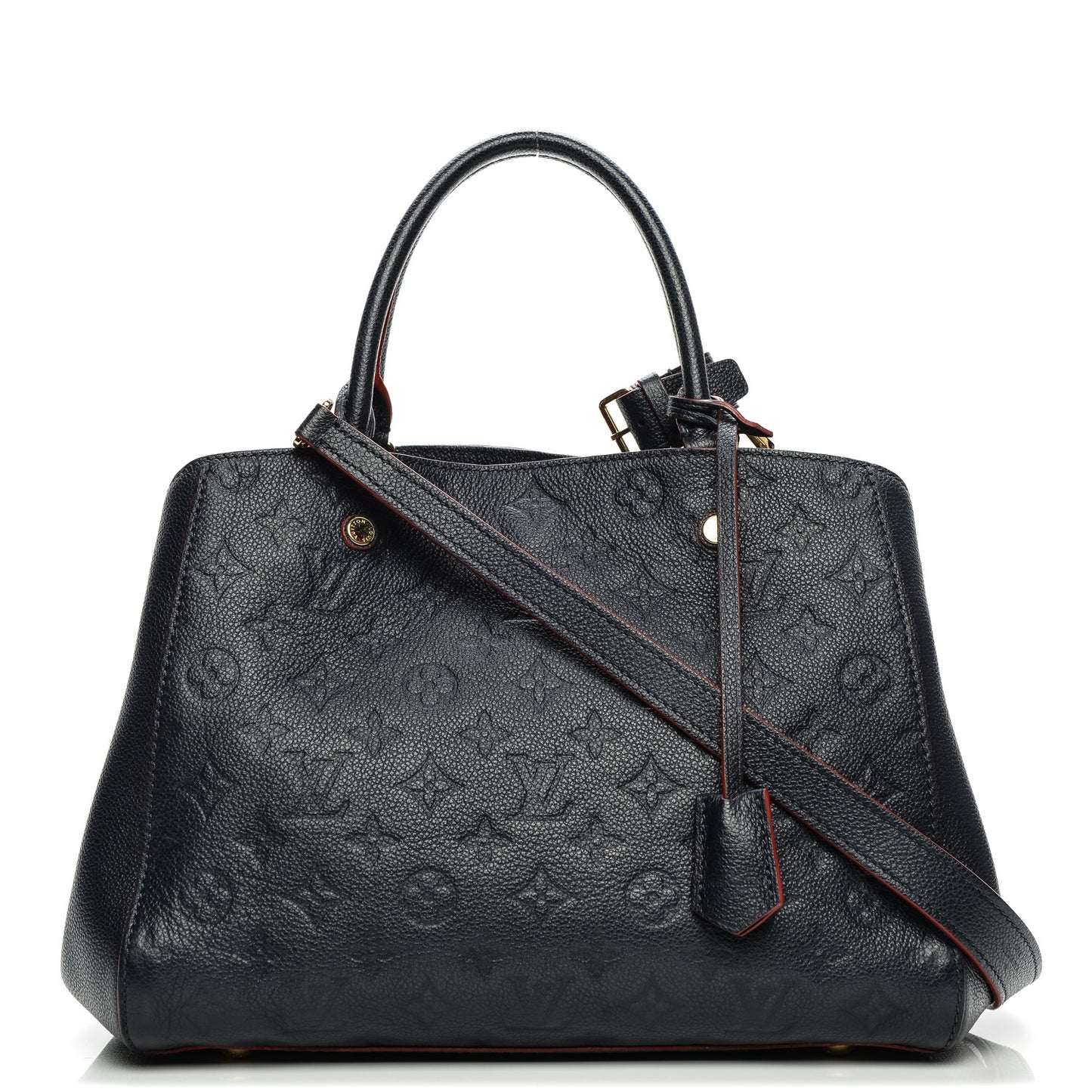 Empreinte Montaigne MM Marine Rouge