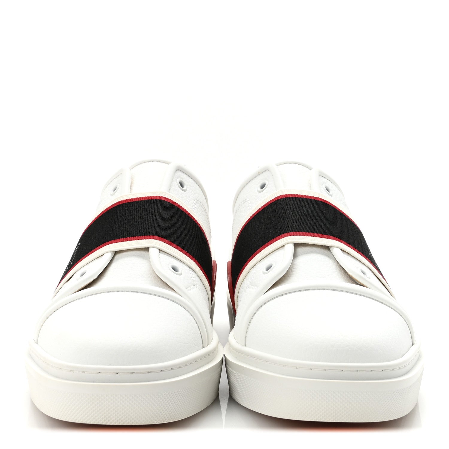 Christian Louboutin Calfskin Mens Adolescenza Flat Sneakers 43.5 White 3 of 9