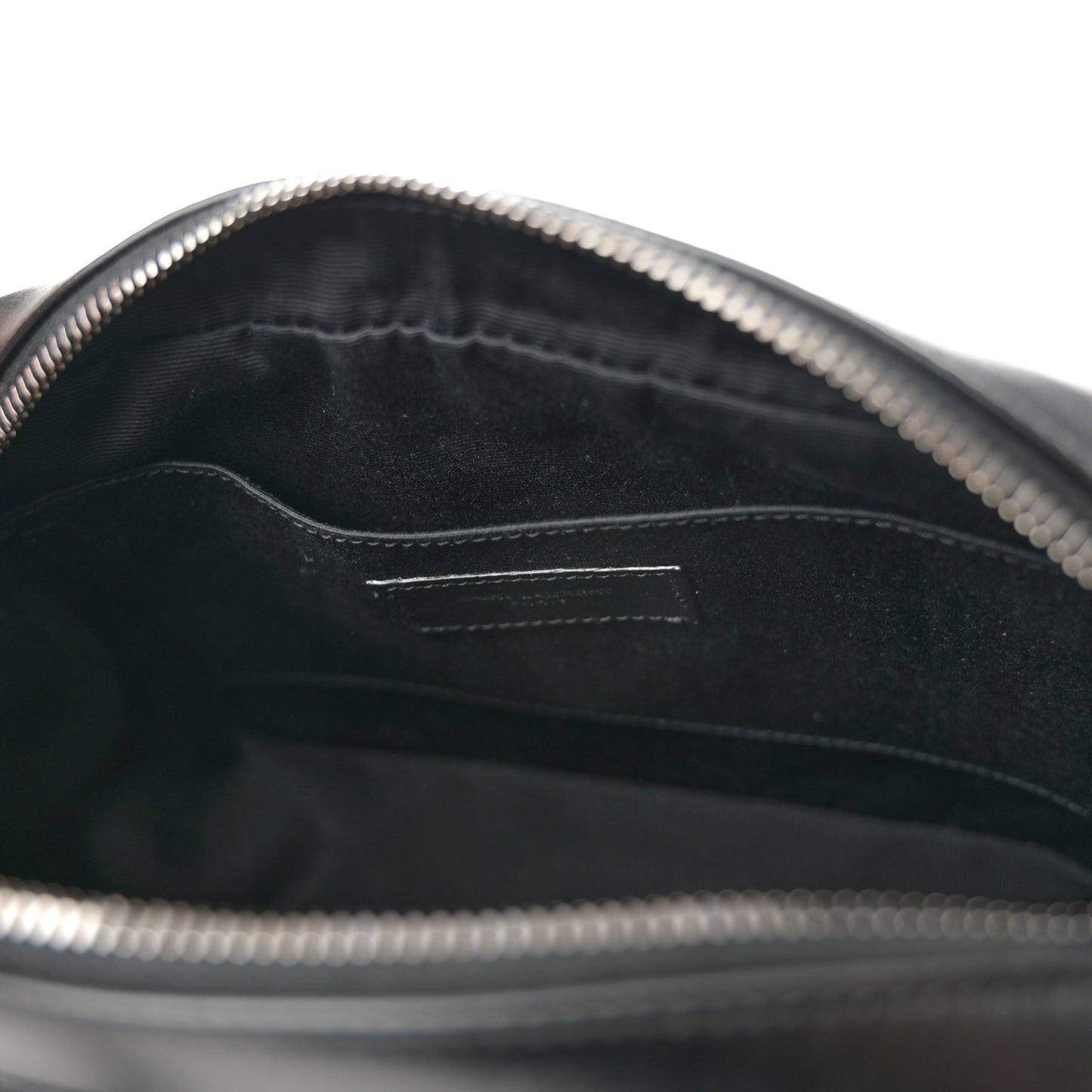 Calfskin Matelasse Monogram Lou Camera Bag Black