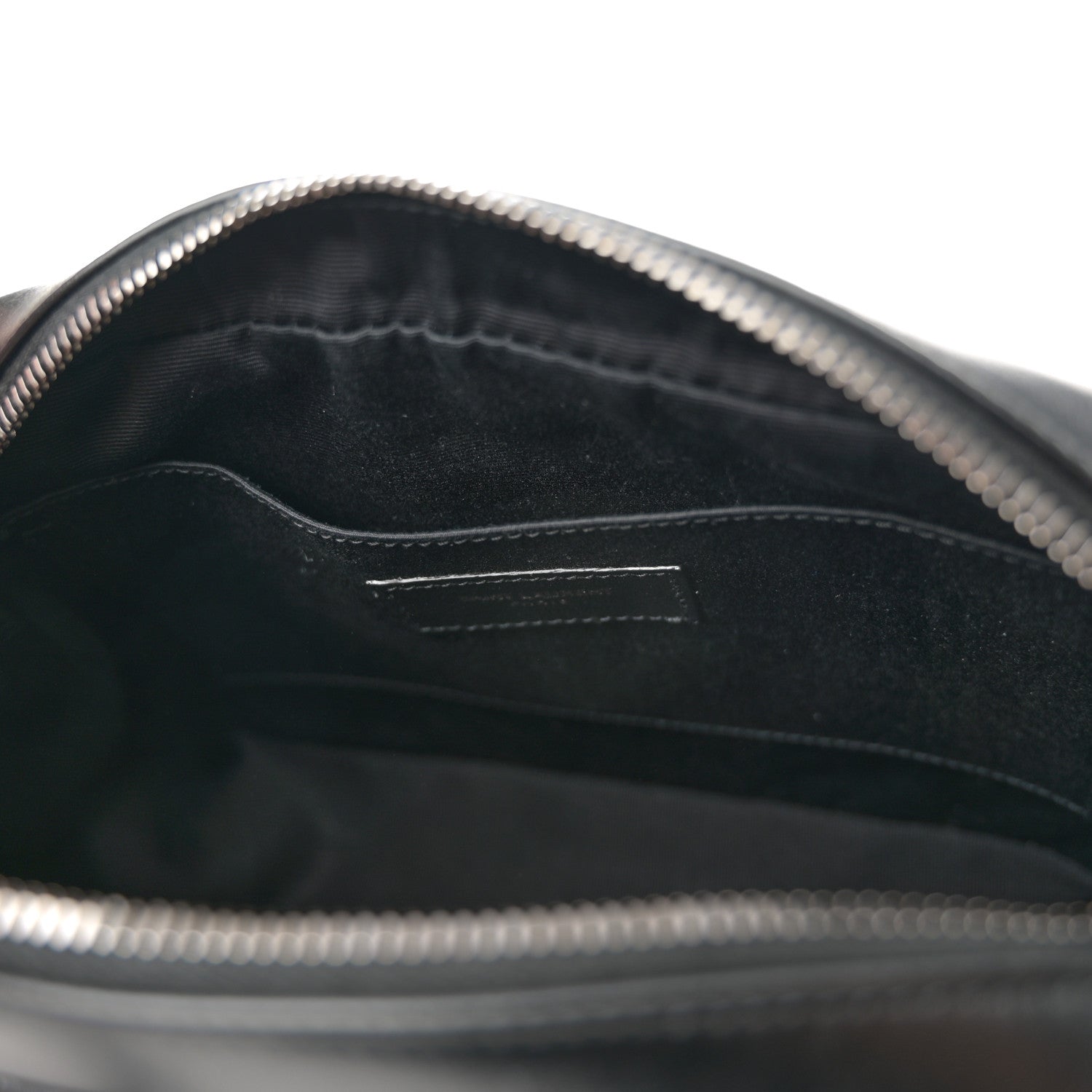 Saint Laurent Calfskin Matelasse Monogram Lou Camera Bag Black 8 of 11