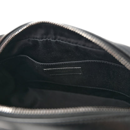 Saint Laurent Calfskin Matelasse Monogram Lou Camera Bag Black 8 of 11
