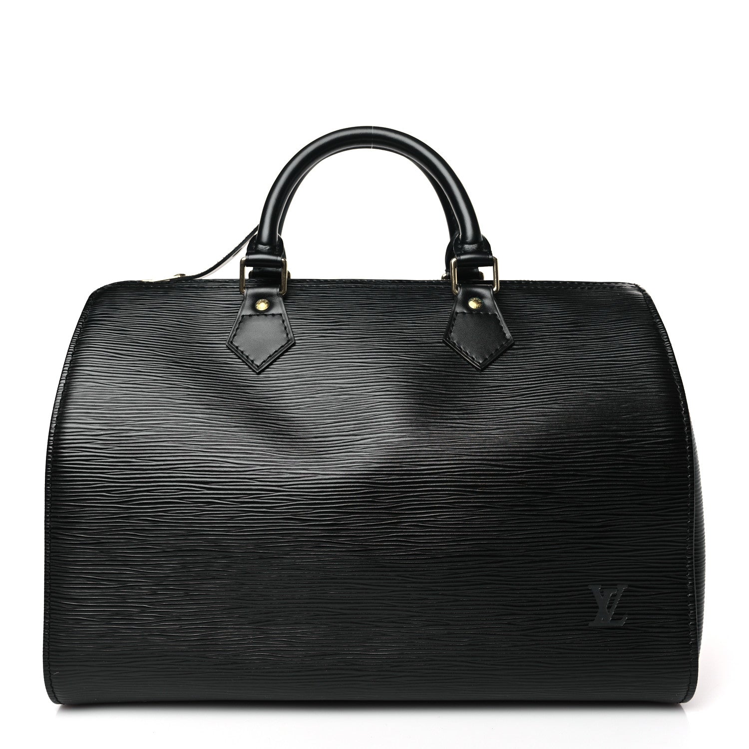 Louis Vuitton Epi Speedy 30 Black 1 of 8