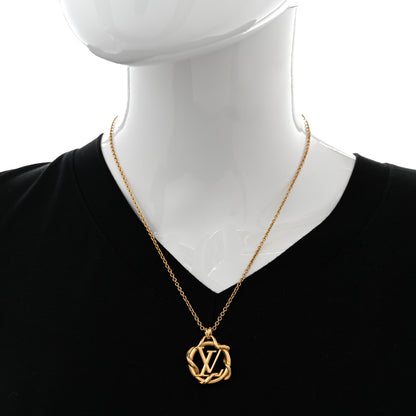 Louis Vuitton Metal Garden Louise Necklace 2 of 7