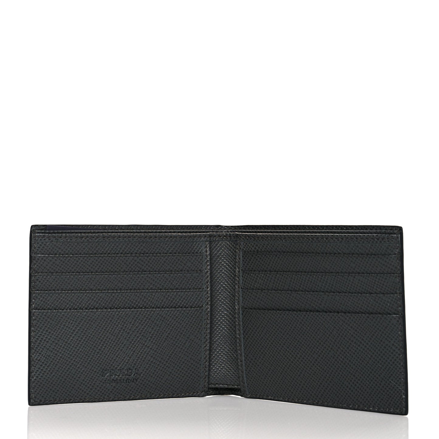 Saffiano Bi-Fold Wallet Black