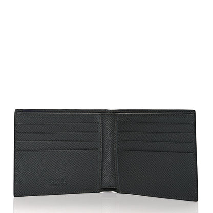 Prada Saffiano Bi-Fold Wallet Black 5 of 8