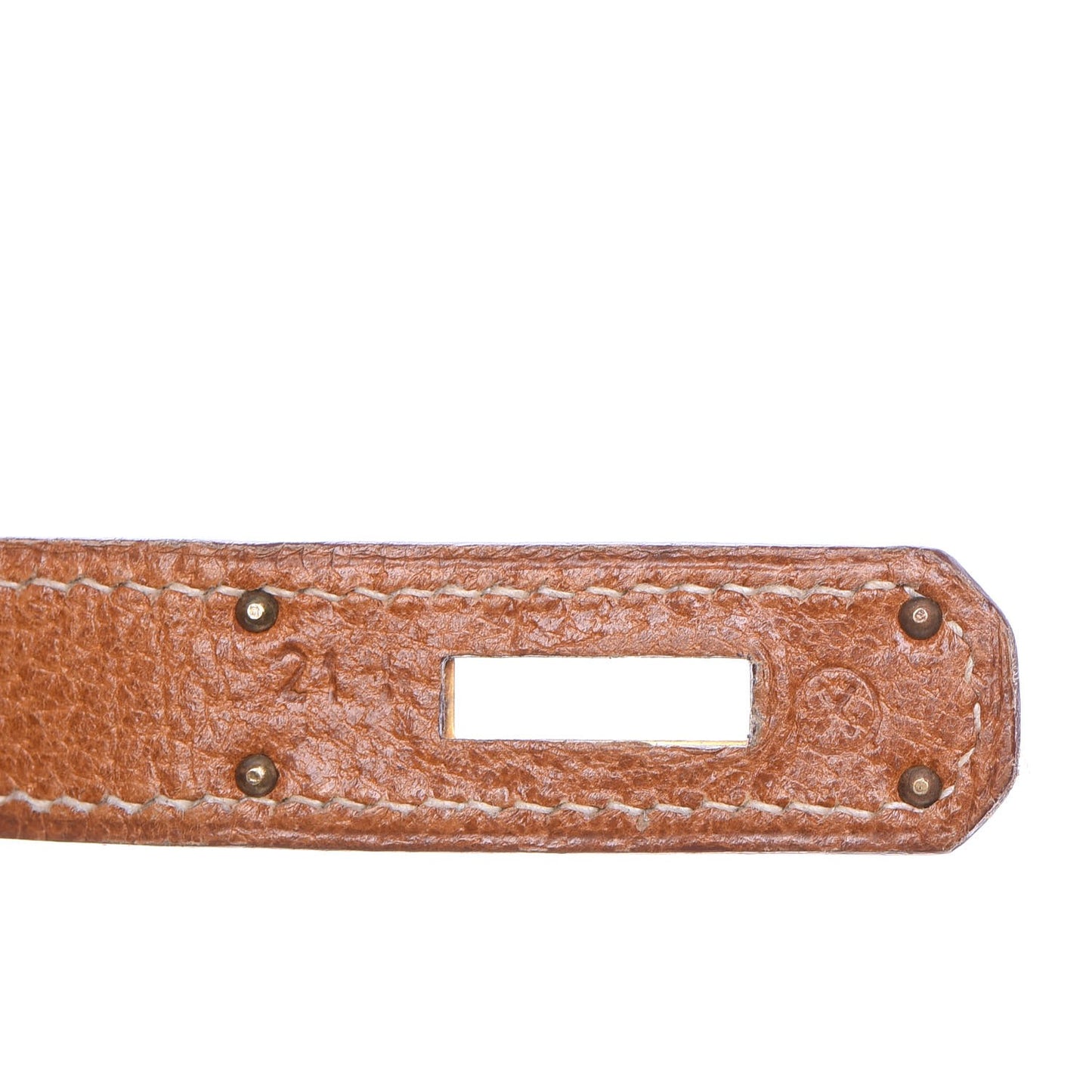 Peau Porc Sellier Kelly 32 Gold
