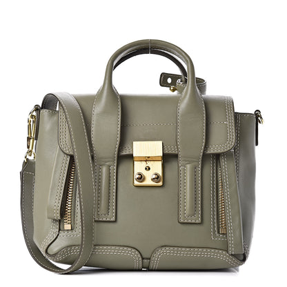 3.1 Phillip Lim 3.1 Calfskin Mini Pashli Satchel Sage 1 of 12