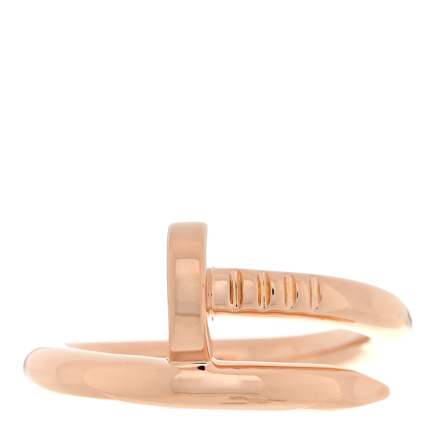 18K Pink Gold Juste Un Clou Ring 51 5.75