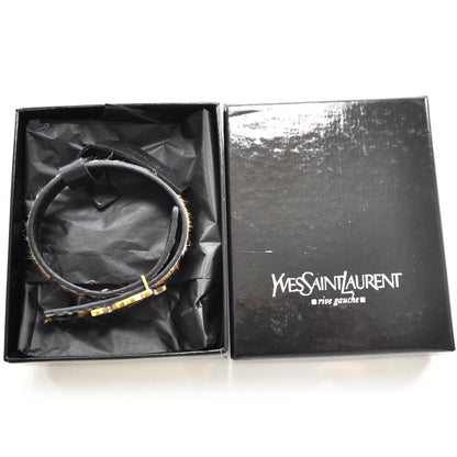 Saint Laurent Leopard Pony Hair Bracelet 6 of 7