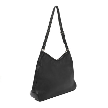 Gucci Pebbled Calfskin Medium Marrakech Hobo Black 3 of 10
