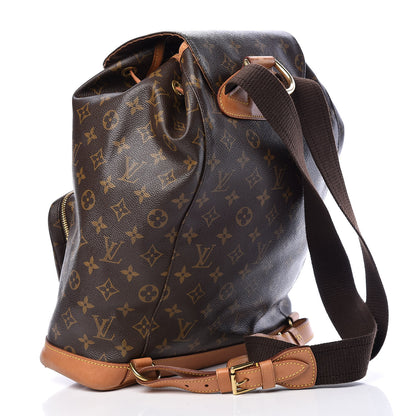 Louis Vuitton Monogram Montsouris GM Backpack 3 of 12